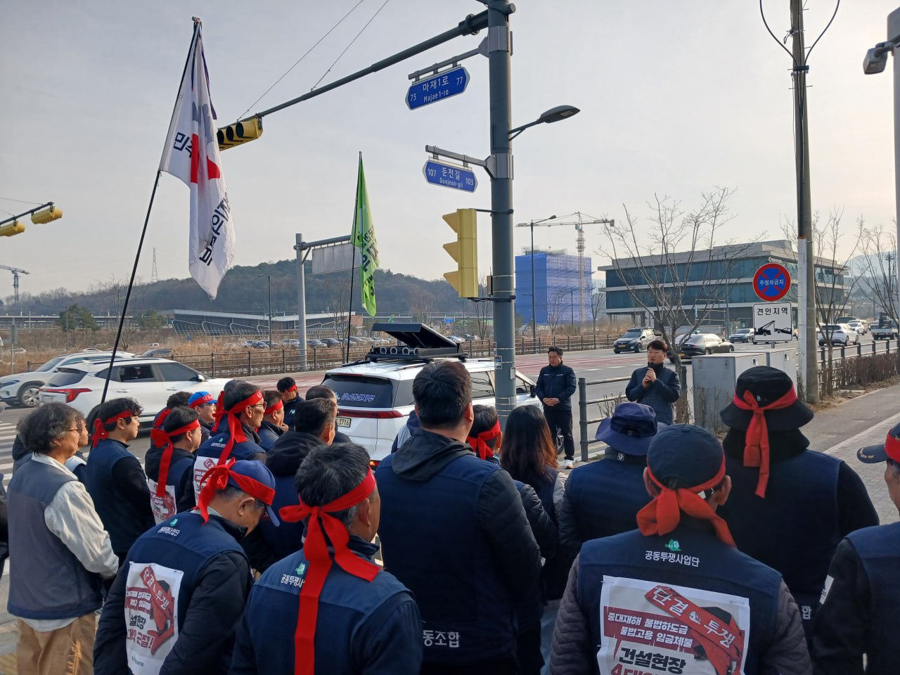 [본부소식] 원청교섭투쟁 결의를 위한 민주노총 위원장 강원지역 현장순회